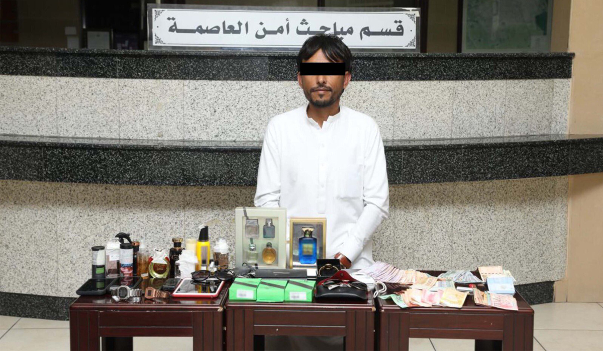 Arrested man